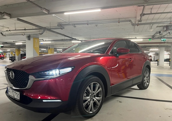 Mazda CX-30 cena 149000 przebieg: 6700, rok produkcji 2022 z Warszawa małe 277